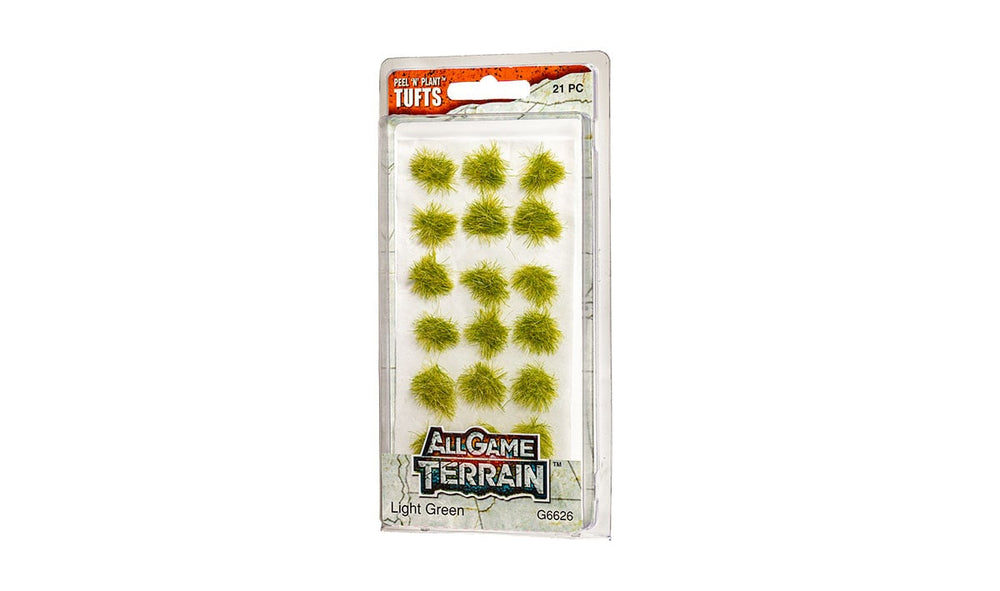 All Game Terrain: Light Green Grass Tufts