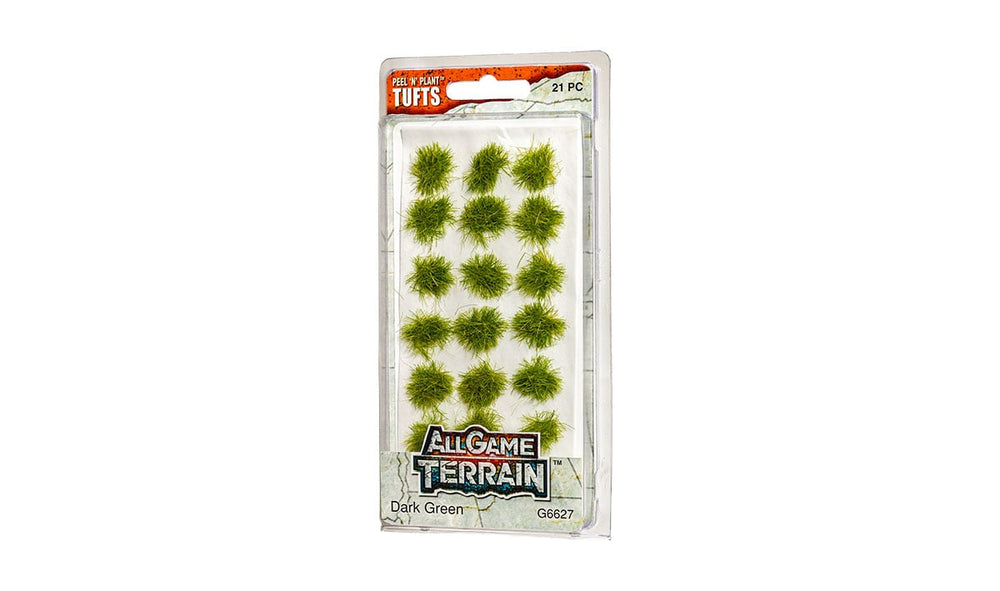 All Game Terrain: Dark Green Grass Tufts