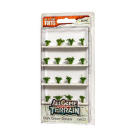 All Game Terrain: Dark Green Shrubs Tufts