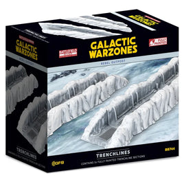 Battlefield in a Box: Galactic Warzone - Rebel Outpost Trenchlines
