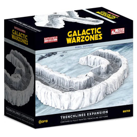 Battlefield in a Box: Galactic Warzone - Rebel Outpost Trenchlines Expansion