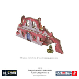 Micro Arts: WWII Normandy Large Ruined House 2