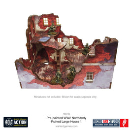 Micro Arts: WWII Normandy Large Ruined House 1
