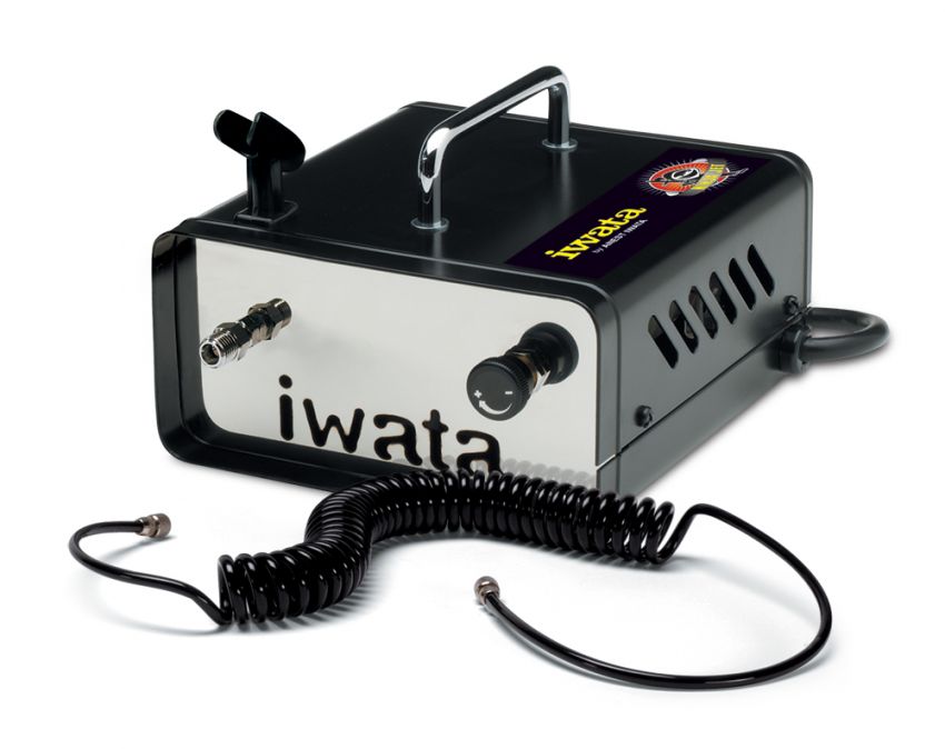 Iwata: Ninja Jet 110-120V Airbrush Compressor (IS35M)