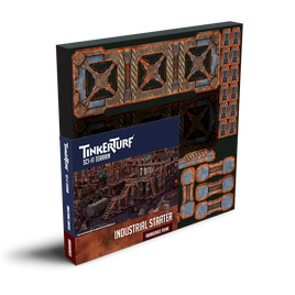 TinkerTurf - Sci-Fi Terrain - Industrial Starter - Abandoned Theme