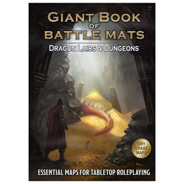 Battle Mats: Giant Book of Dragon Lairs and Dungeons