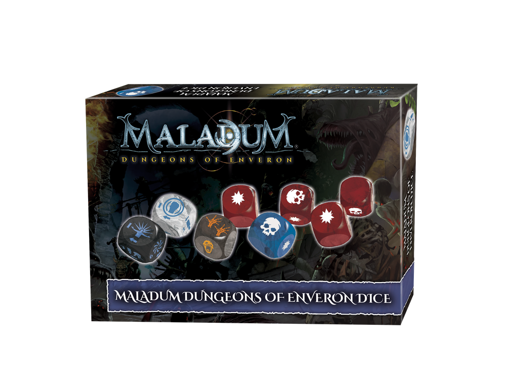 Maladum: Dungeons of Enveron Dice