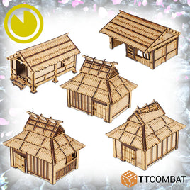 28mm Terrain: Eastern Empire - Inaka: Misayama Village