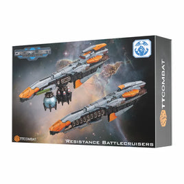Dropfleet Commander: Resistance Battlecruisers (Plastic)