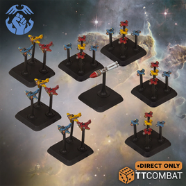 Dropfleet Commander: Resistance Launch Assets Pack