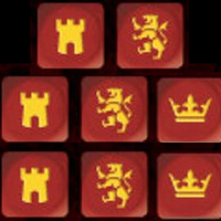 SAGA: Dice - Age of Chivalry - Red (8)
