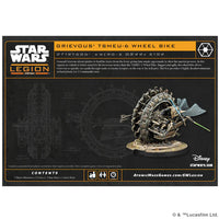 Star Wars Legion: General Grievous' TSMEU-6 Wheel Bike
