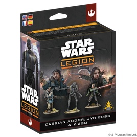 Star Wars Legion: Cassian Andor, Jyn Erso & K-2SO