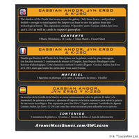 Star Wars Legion: Cassian Andor, Jyn Erso & K-2SO
