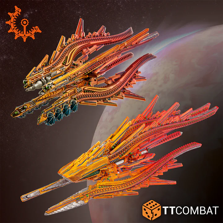 Dropfleet Commander: Shaltari Battlecruisers