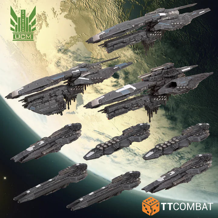 Dropfleet Commander: UCM Core Ships