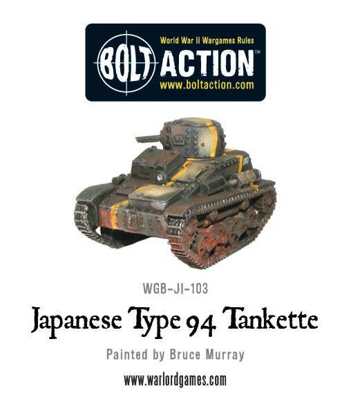 Bolt Action: Type 94 Tankette