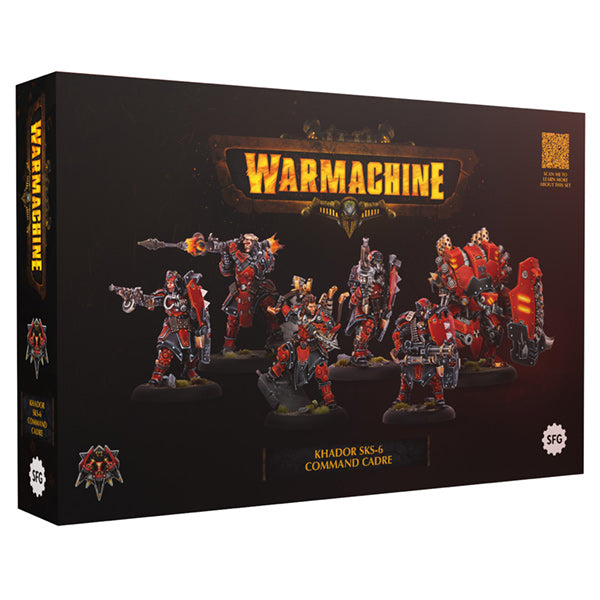 Warmachine: Khador- SKS-6 Command Cadre