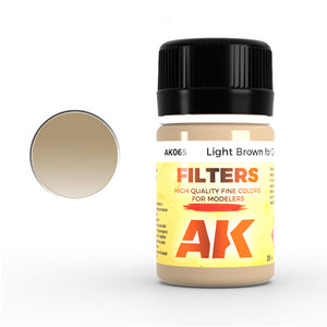AK-Interactive: Filter - Light Brown for Desert Yellow