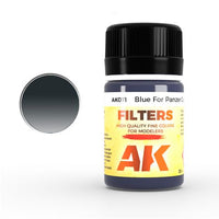 AK-Interactive: Filter - Blue for Panzer Grey