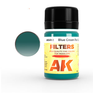 AK-Interactive: Filter - Blue Green for Green Camo