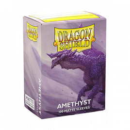 Dragon Shields: (100) Matte Amethyst