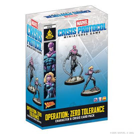 Marvel Crisis Protocol: Operation: Zero Tolerance - Character & Crisis Card Pack