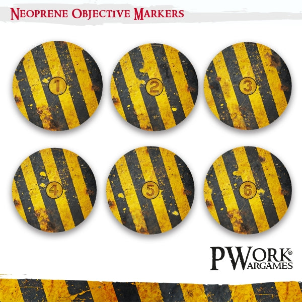 Pwork: Danger Zone - Neoprene Objective Markers