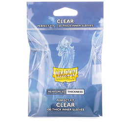 Dragon Shields: (100) Perfect Fit Thick Inner - Clear