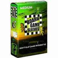 No Glare Medium Board Game Sleeves (57x89mm) (50)