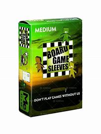 No Glare Medium Board Game Sleeves (57x89mm) (50)
