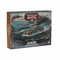 Dystopian Wars: Ganges Battlefleet Set