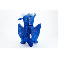 Dragon Plush Dice Bag - Blue