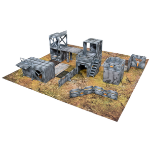 Halo: Flashpoint - Deluxe Buildable 3D Terrain Set