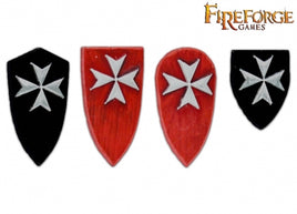 Deus Vult - Hospitaller Order Shields (Set 1)