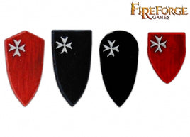 Deus Vult - Hospitaller Order Shields (Set 2)