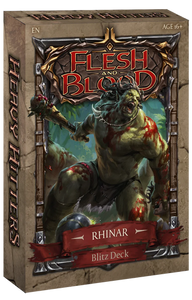 Flesh and Blood TCG: Heavy Hitters Blitz Decks
