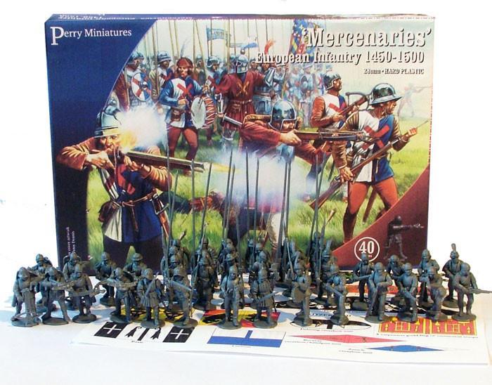 Perry Miniatures: Wars Of The Roses - Mercenaries - European Infantry (1450-1500)