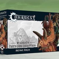 Conquest: The W'adrhun - Thunder Chieftain Artisan Series