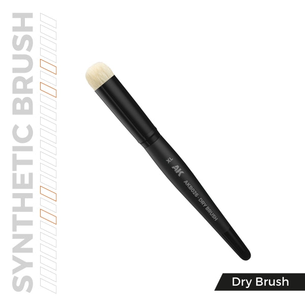 AK-Interactive: AK SYNTHETIC DRY BRUSH – XL
