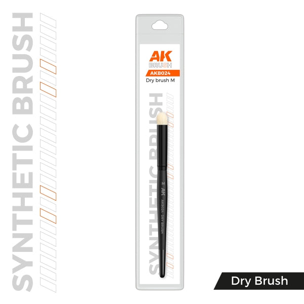 AK-Interactive: AK SYNTHETIC DRY BRUSH – M