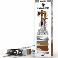 AK-Interactive: PLAYMARKERS SET - TOOLS & WEAPONS (3 Ref.)