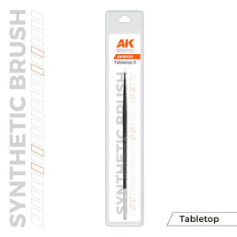 AK-Interactive: AK SYNTHETIC TABLETOP BRUSH – 0