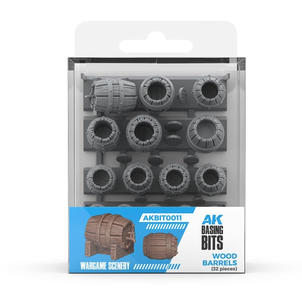 AK-Interactive: Basing Bits - Wood Barrels