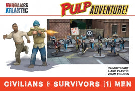 Wargames Atlantic: Pulp Adventures - Civilians & Survivors (1): Men