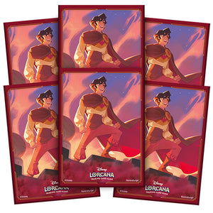 Disney Lorcana: Card Sleeves - Shimmering Skies - Aladdin