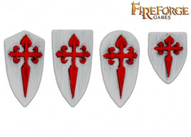 Deus Vult - Santiago Order Shields