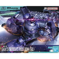 Bandai: 1/144 HG GQuuuuuuX Series: #9 MS09 Gaia's/Ortega's Rick Dom (GQ) Mobile Suit Gundam  