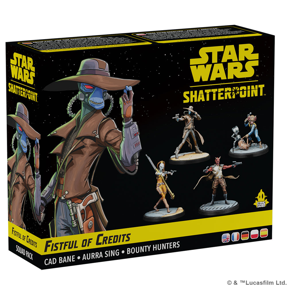 Star Wars Shatterpoint: Fistful of Credits - Cad Bane Squad Pack