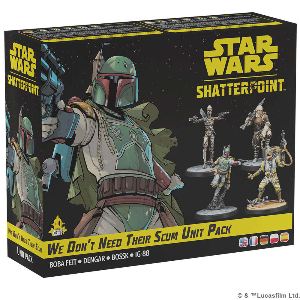 Star Wars Shatterpoint: We Don't Need Their Scum Unit Pack